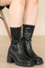Heeled Sock Boots - Black