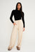 Satin Trousers - Cream