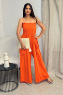 Gracie Jumpsuit - Orange