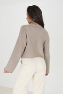 Raffio Jumper - Beige