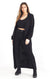 Amber Maxi Cardigan - Black