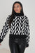 Savana Jumper - Black/White