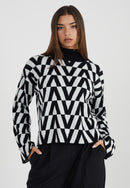 Savana Jumper - Black/White