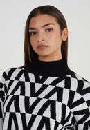 Savana Jumper - Black/White