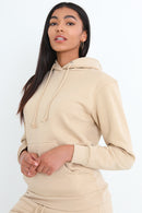 Clara Pullover Hoodie - Beige