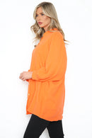 Elsi Cotton Blouse - Orange