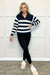 ZARA JUMPER TOP - STRIPE