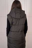 DENMARK GILET COAT - KHAKI