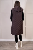 RUSETTE GILET - DARK CHOCOLATE