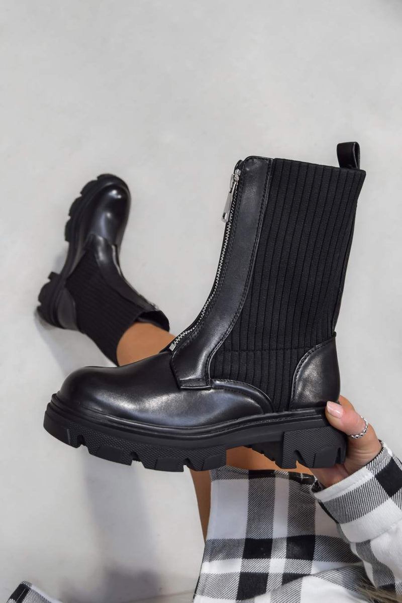 NORA BOOTS - BLACK